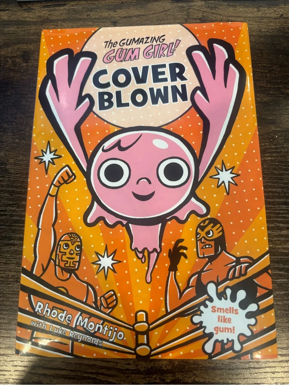 Gumazing Gum Girl: Cover Blown — Bright Pink & Orange Comic